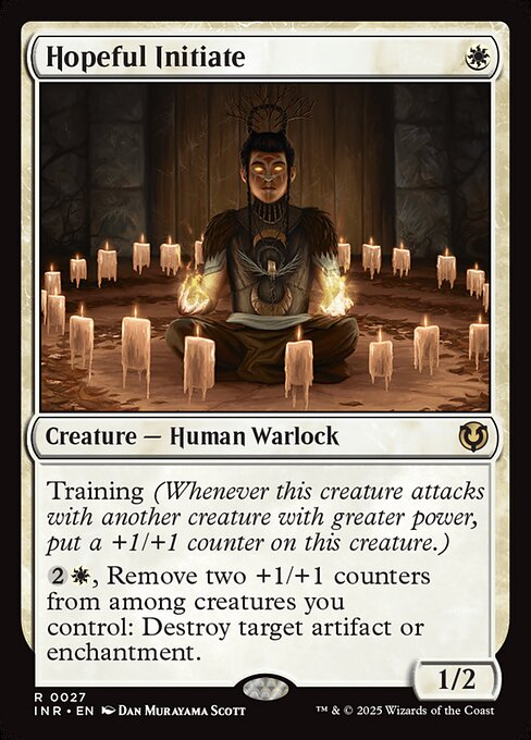 INR: Hopeful Initiate