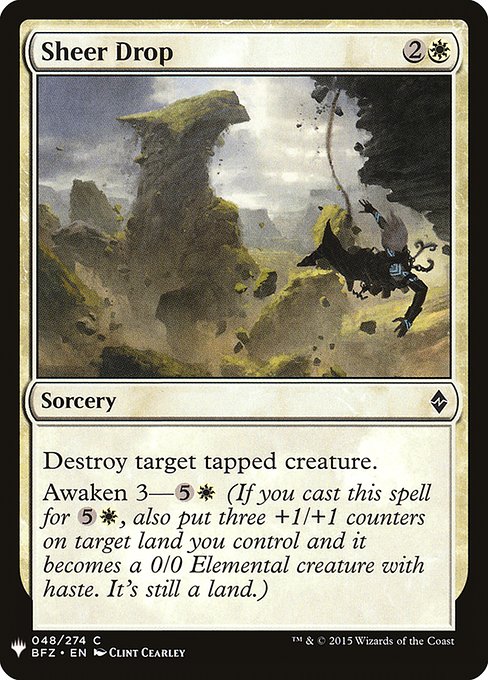PLST: Sheer Drop