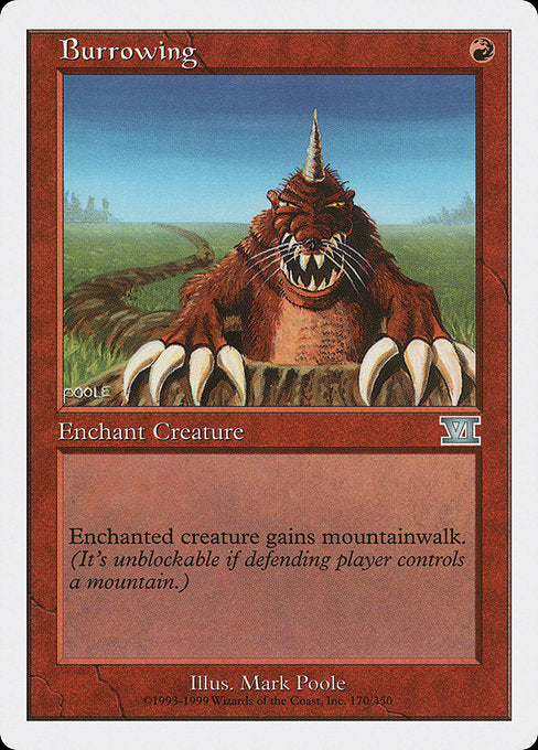 6ED: Burrowing