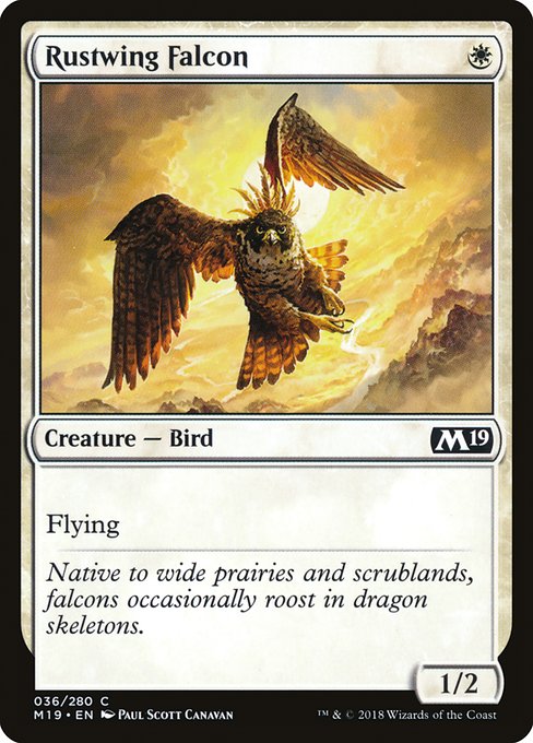 M19: Rustwing Falcon