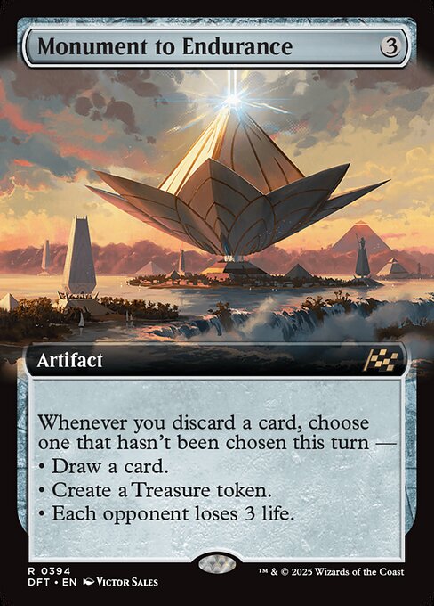 DFT: Monument to Endurance (Extended Art) (Foil)