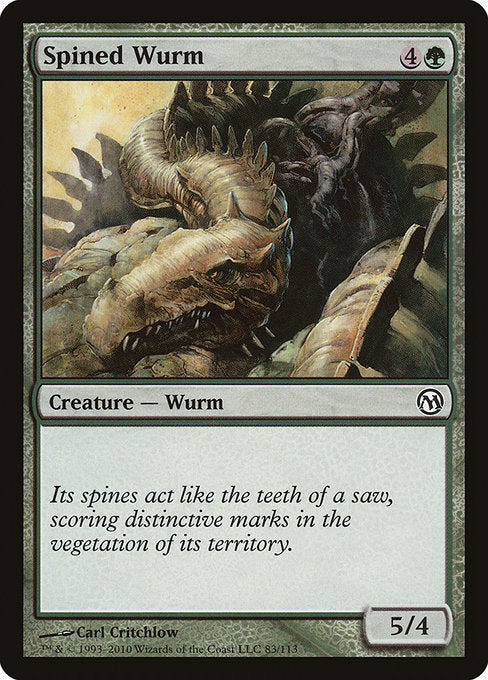 DPA: Spined Wurm