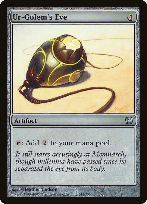 9ED: Ur-Golem's Eye (Foil)