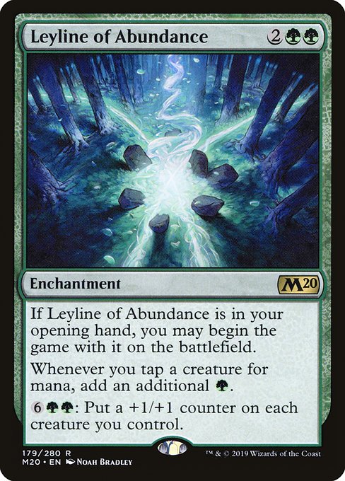 M20: Leyline of Abundance (Foil)