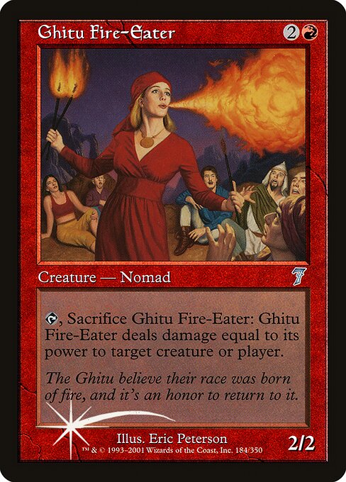 7ED: Ghitu Fire-Eater (Foil)