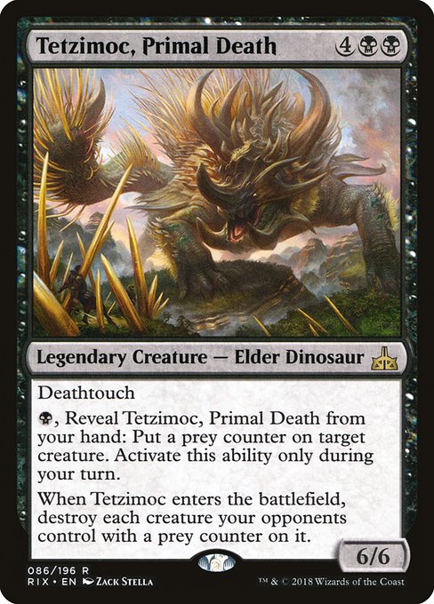 RIX: Tetzimoc, Primal Death