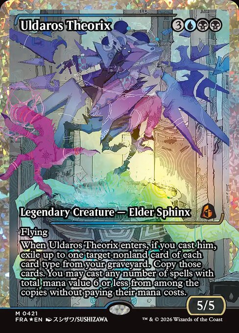 FRA: Uldaros Theorix (Showcase) (Fracture Foil) (0421)