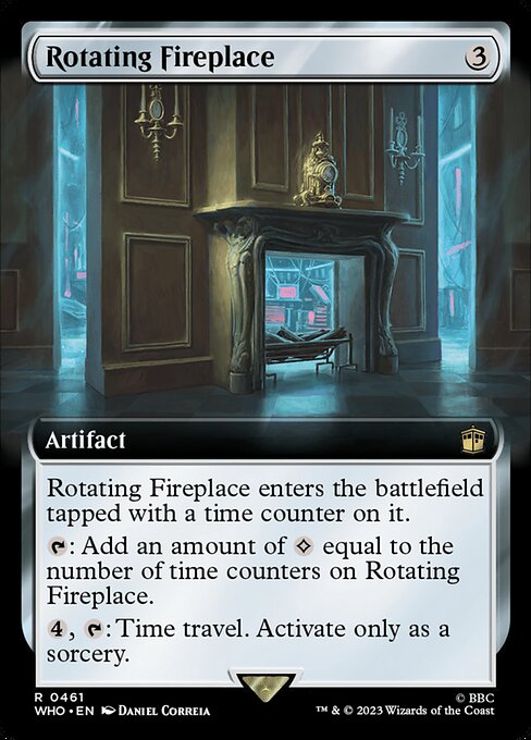 WHO: Rotating Fireplace (Extended Art) (Foil)