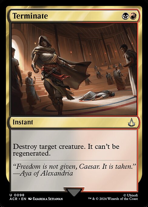 ACR: Terminate