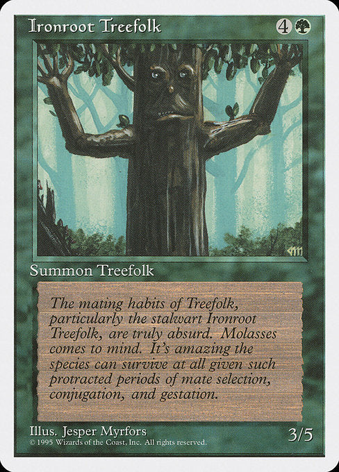 4ED: Ironroot Treefolk