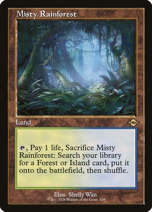 MH2: Misty Rainforest (Retro Frame) (Foil)