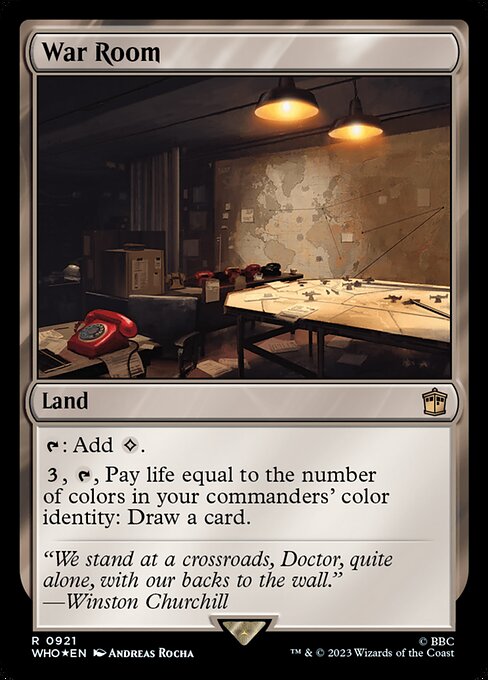 WHO: War Room (Surge Foil)