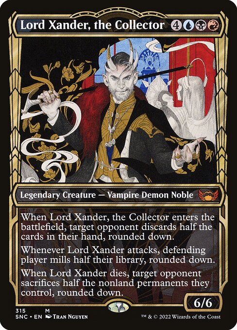 SNC: Lord Xander, the Collector (Showcase) (Foil)