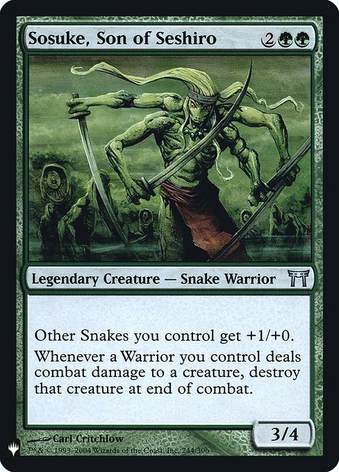 PLST: Sosuke, Son of Seshiro (Foil)