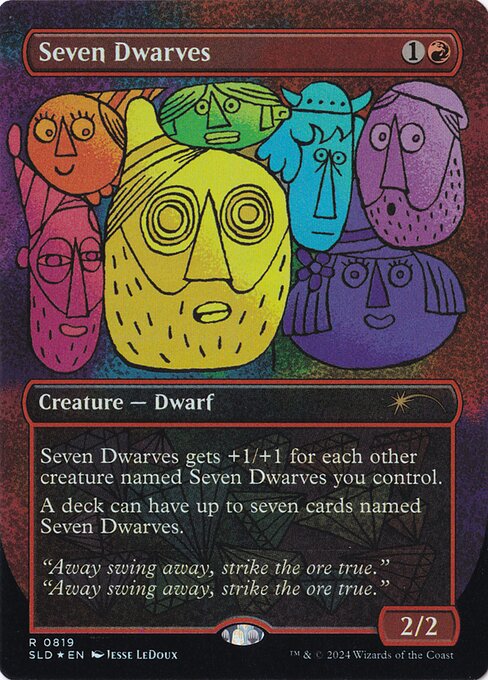 SLD: Seven Dwarves (0819) (Foil)