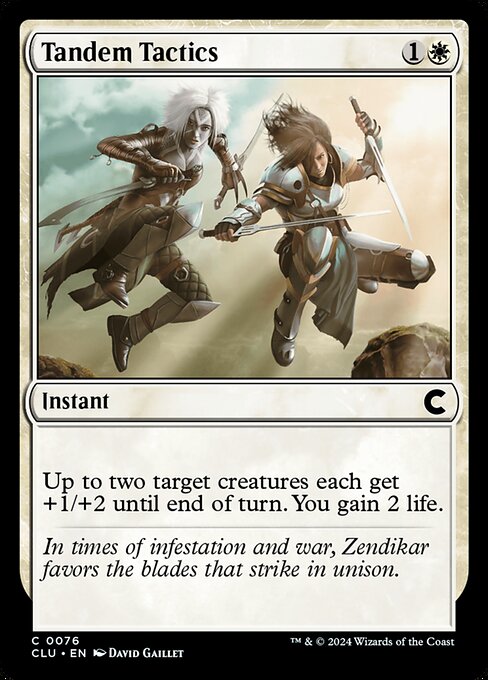 CLU: Tandem Tactics