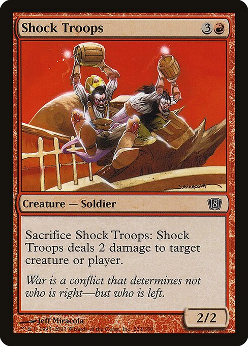8ED: Shock Troops (Foil)
