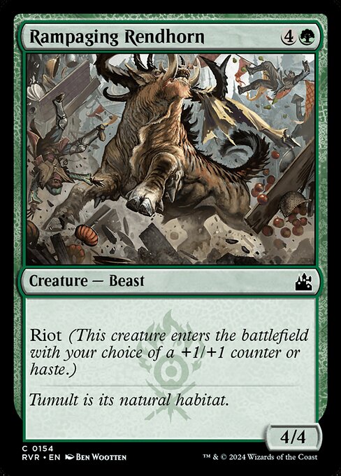 RVR: Rampaging Rendhorn (Foil)