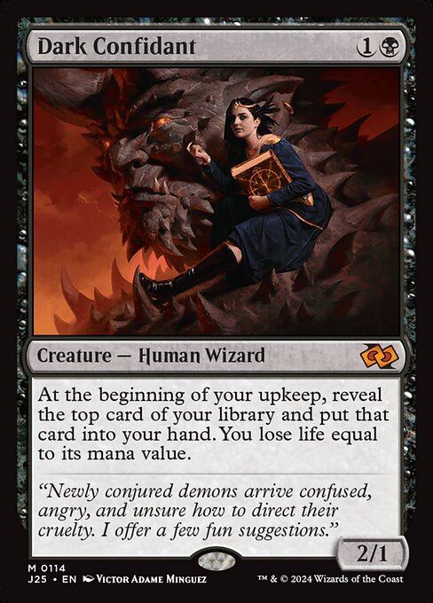 J25: Dark Confidant (Foil)