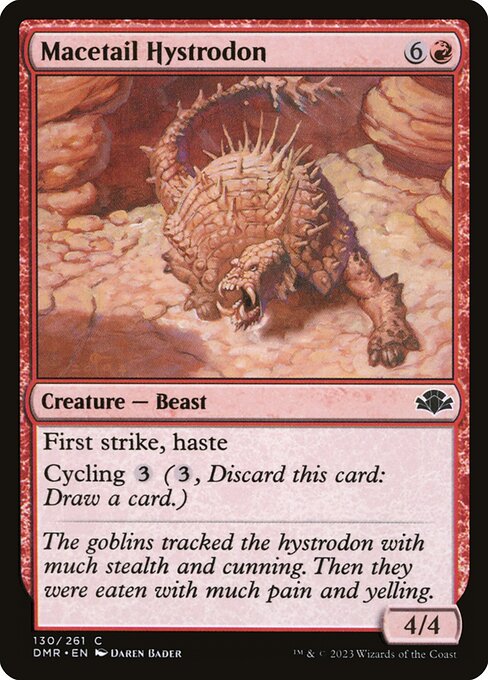 DMR: Macetail Hystrodon (Foil)