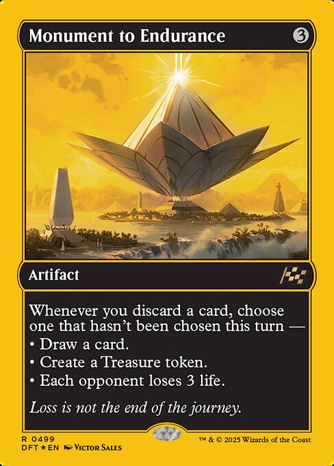 DFT: Monument to Endurance (First-Place Foil)