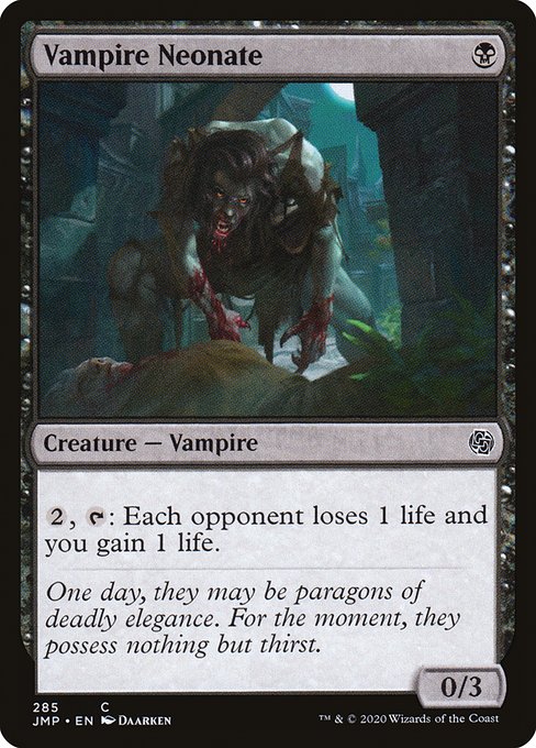 JMP: Vampire Neonate