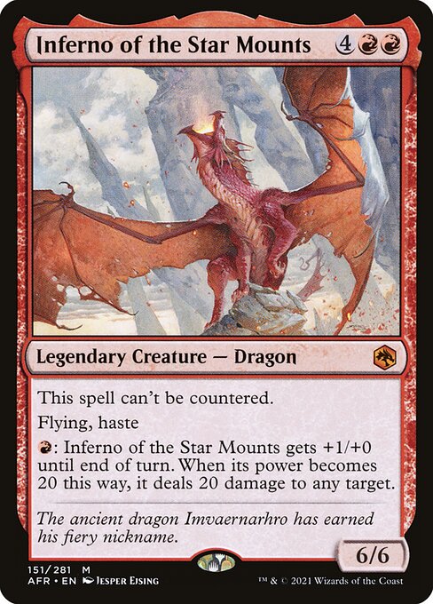AFR: Inferno of the Star Mounts (Foil)