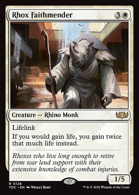 TDC: Rhox Faithmender