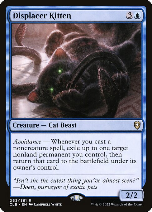 CLB: Displacer Kitten