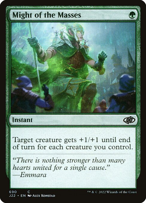 J22: Might of the Masses
