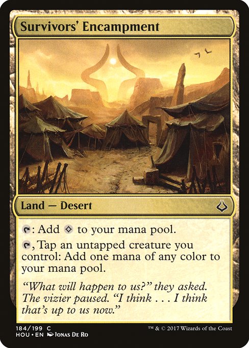 HOU: Survivors' Encampment