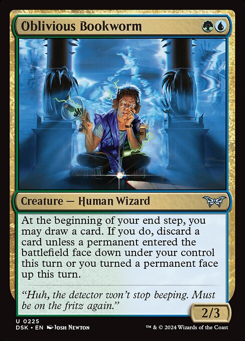 DSK: Oblivious Bookworm (0225) (Foil)