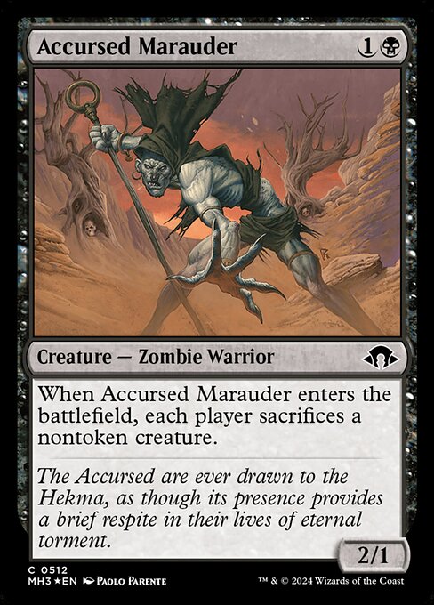MH3: Accursed Marauder (Ripple Foil)