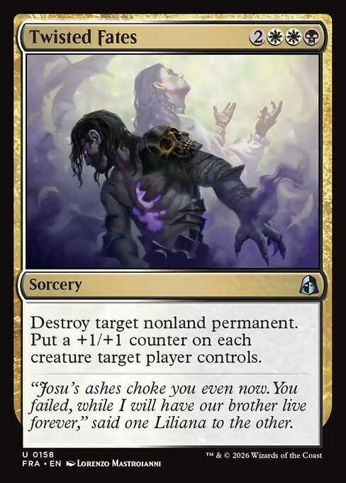 FRA: Twisted Fates
