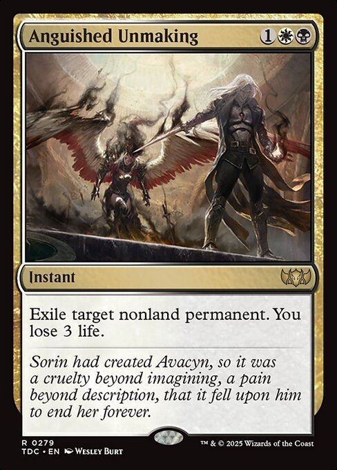 TDC: Anguished Unmaking