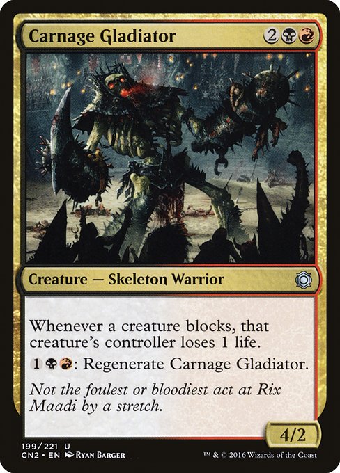 CN2: Carnage Gladiator (Foil)