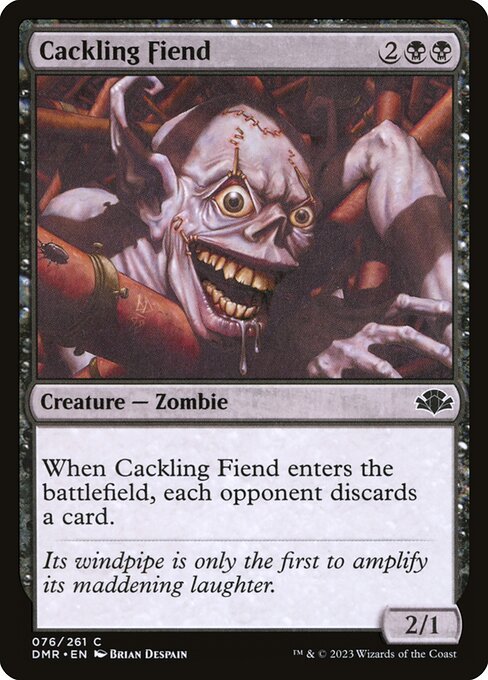 DMR: Cackling Fiend (Foil)