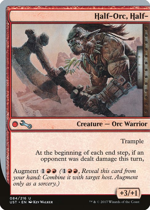 UST: Half-Orc, Half-