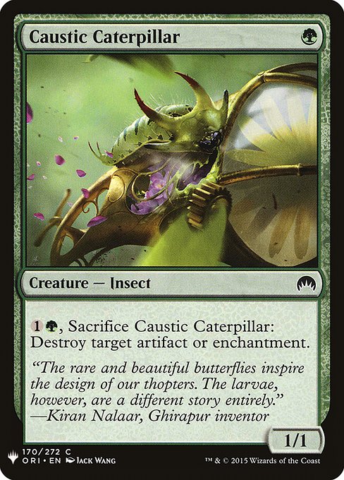 PLST: Caustic Caterpillar