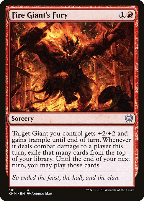 KHM: Fire Giant's Fury (Foil)