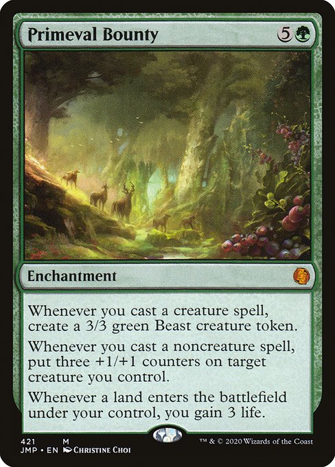 JMP: Primeval Bounty