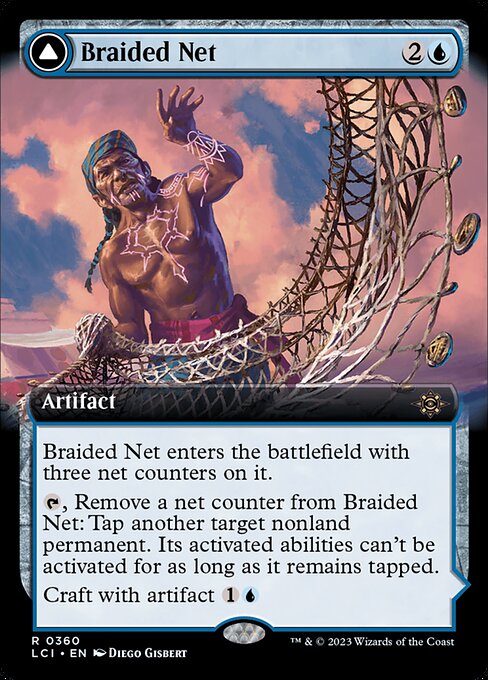 LCI: Braided Net (Extended Art) (Foil)