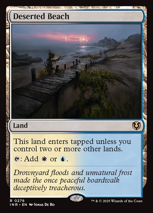 INR: Deserted Beach (Foil)