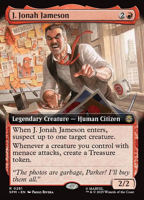 SPM: J. Jonah Jameson (Extended Art)