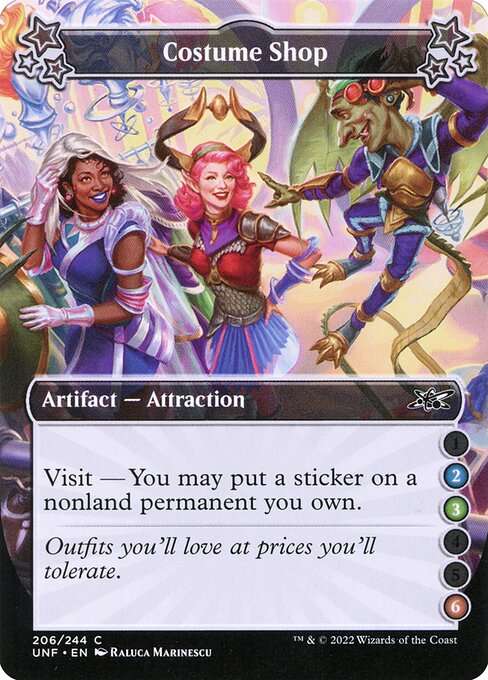 UNF: Costume Shop (2-3-6) (Foil)