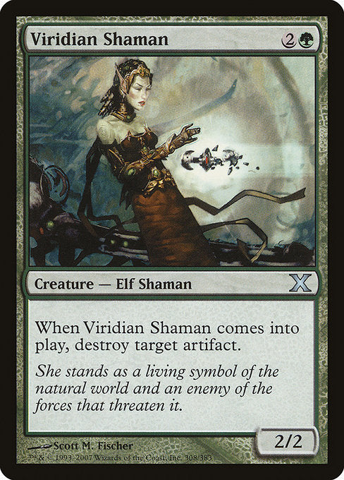 10E: Viridian Shaman (Foil)