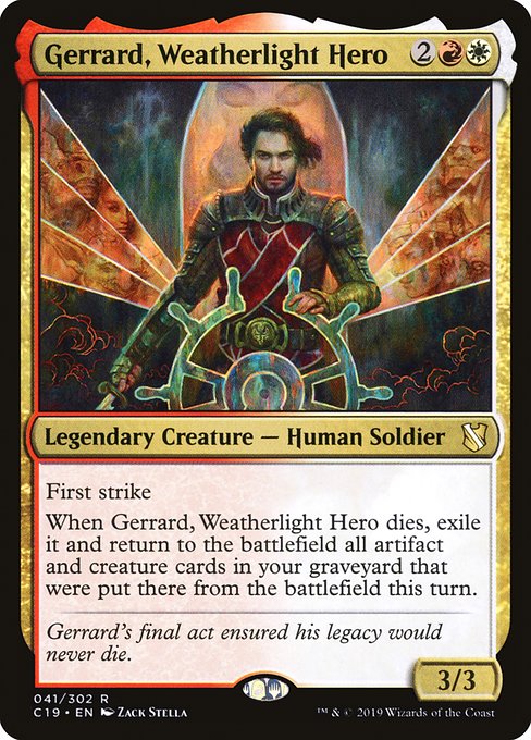 C19: Gerrard, Weatherlight Hero