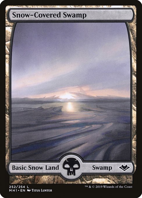 MH1: Snow-Covered Swamp (Foil)