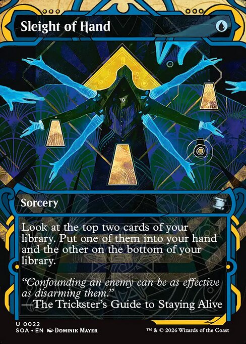 SOA: Sleight of Hand (Foil)