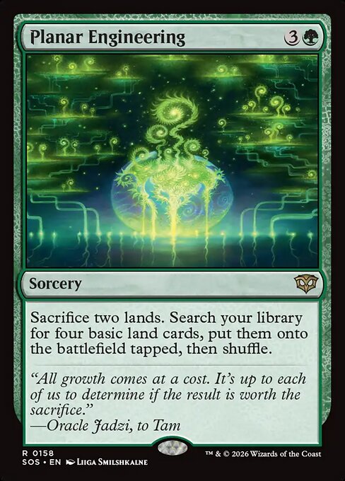 SOS: Planar Engineering (Foil)